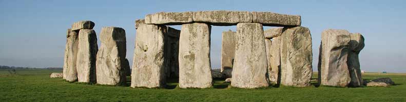 View of Stonehenge from the Avenue.