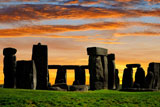 Sunset at Stonehenge